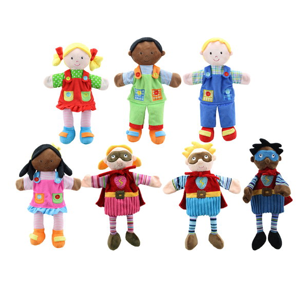 The Puppet Co Story Telling Puppets, Set of 7 PUCSTORYKIT